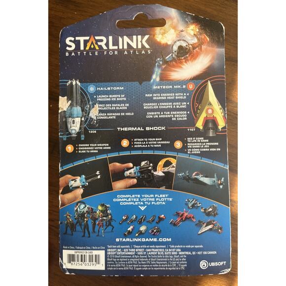 NEW Sealed Hailstorm Meteor Mk.2 Starlink Battle for Atlas Weapon Pack Accessory - Picture 2 of 7
